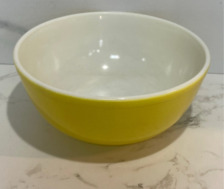 Pyrex Yellow Bowl