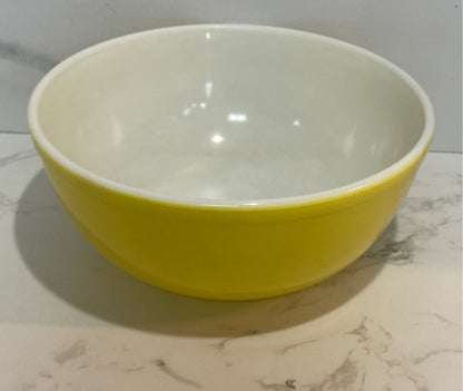 Pyrex Yellow Bowl