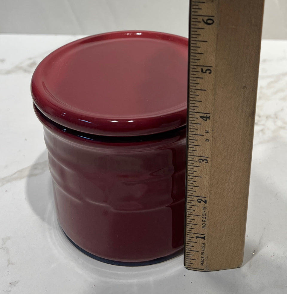 Longaberger Covered Crock