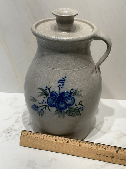 Salmon Falls Covered Storm Jar