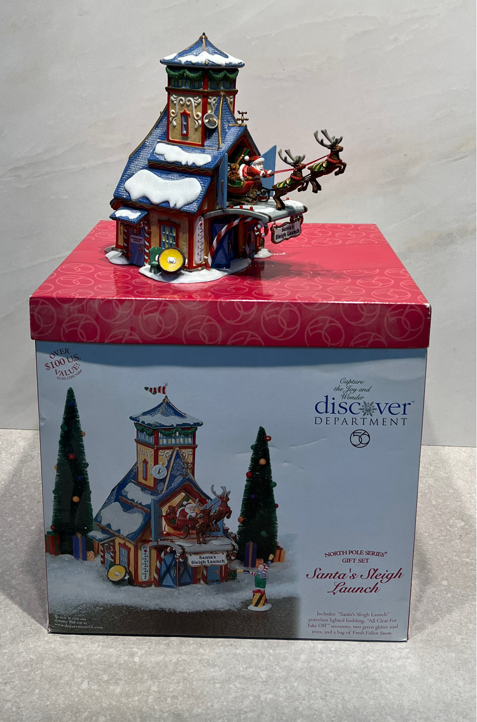 Dept. 56 Santa's Sleigh Launch