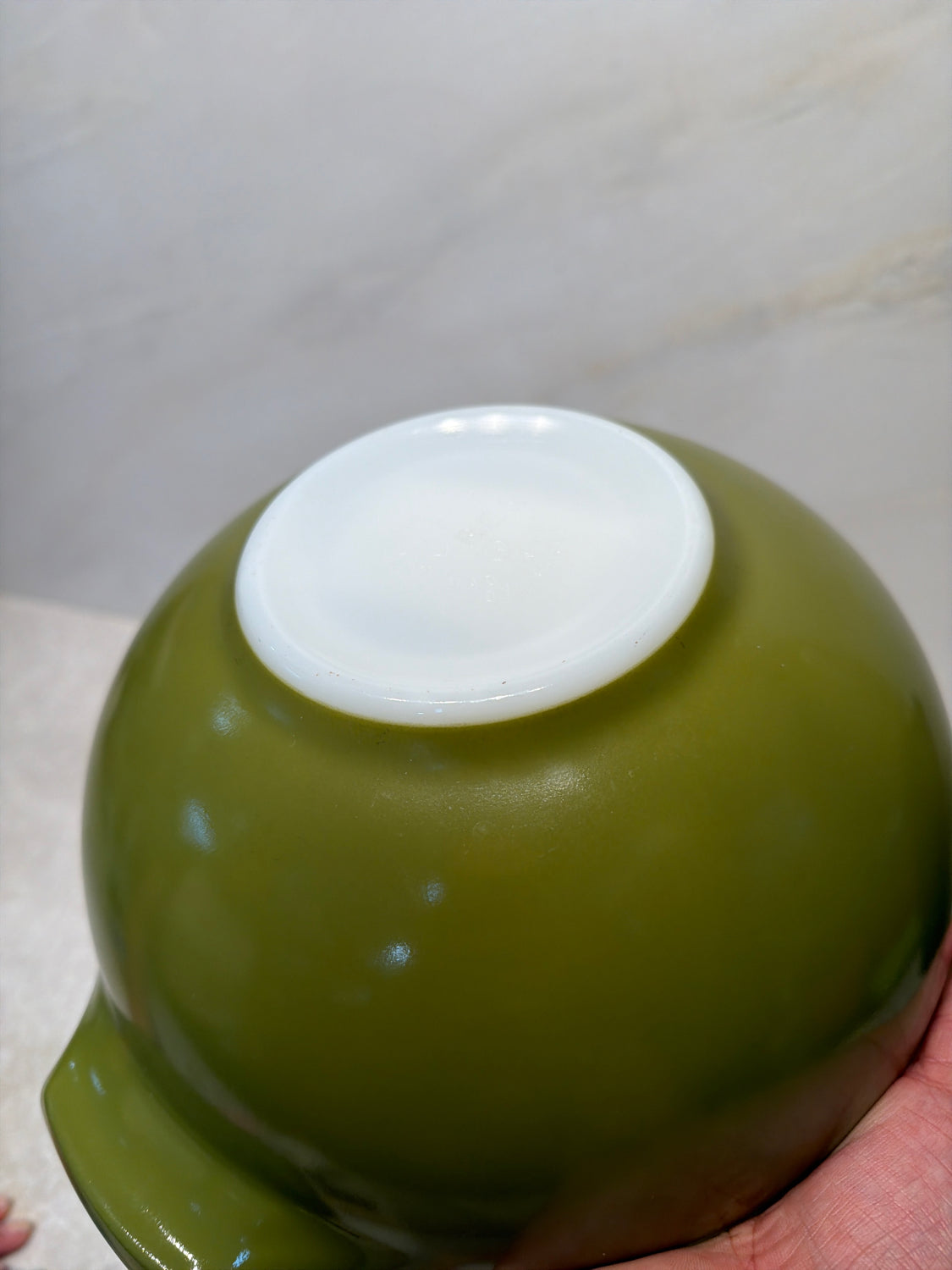 Pyrex Green Bowl