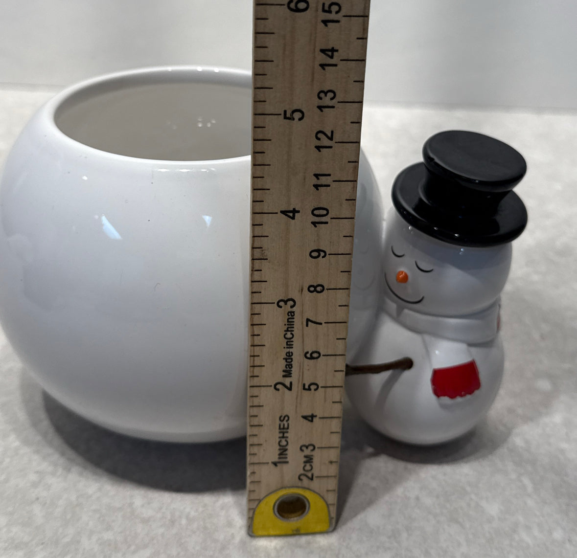 Snowman Planter