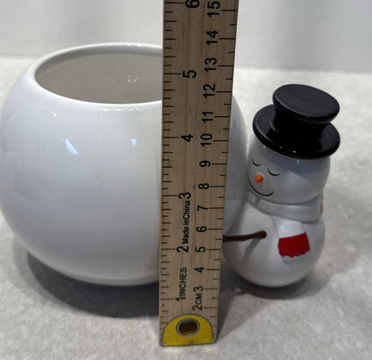 Snowman Planter