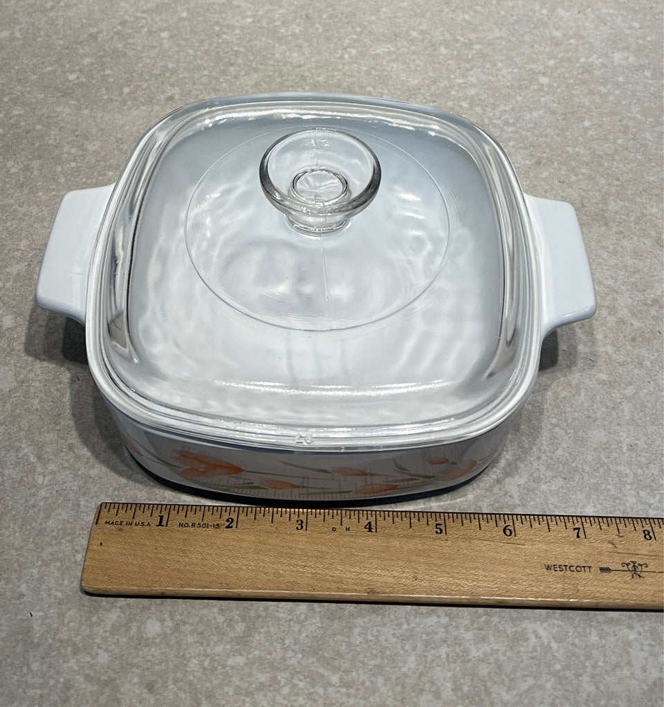 Covered Corningware Casserole