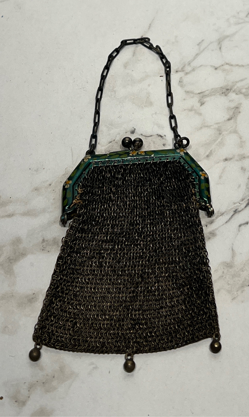 Antique Mesh Purse