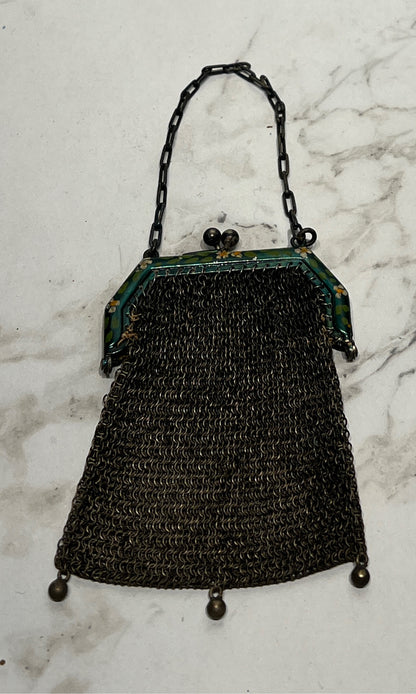 Antique Mesh Purse