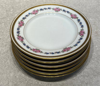 Set of 6 Limoges Plates