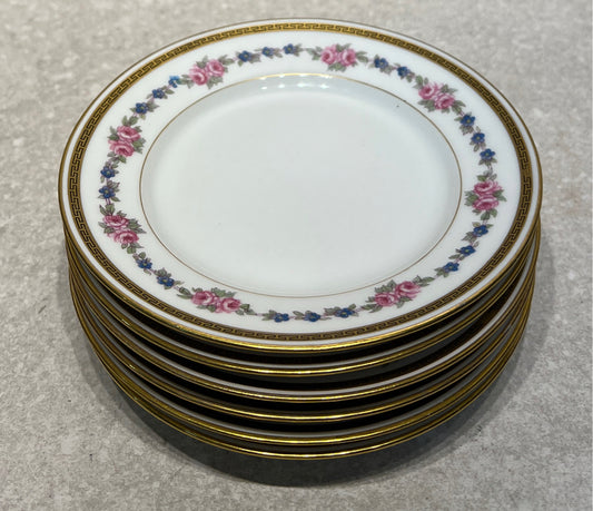 Set of 6 Limoges Plates