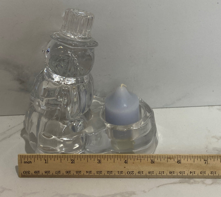 Snowman Candleholder