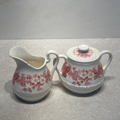 Wedgwood Bramble Sugar And Creamer