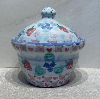 Signed Covered Bowl