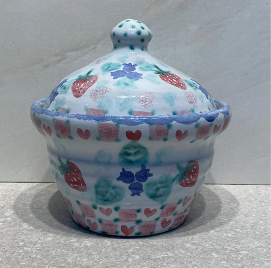 Signed Covered Bowl