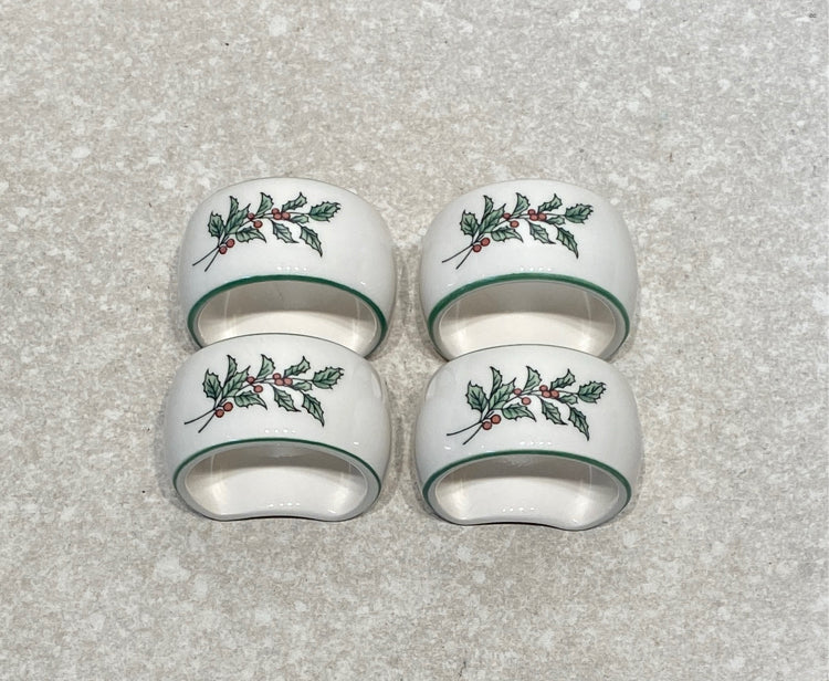 Set of 4 Nikko Napkin Holders