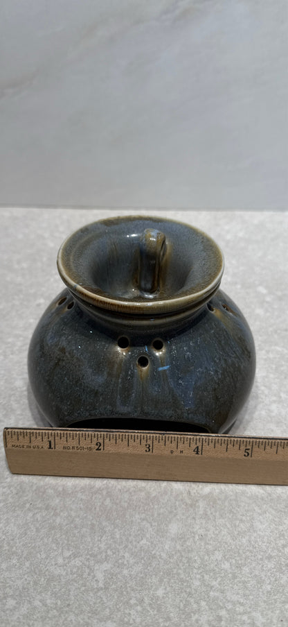 Pottery 2-Piece Candleholder