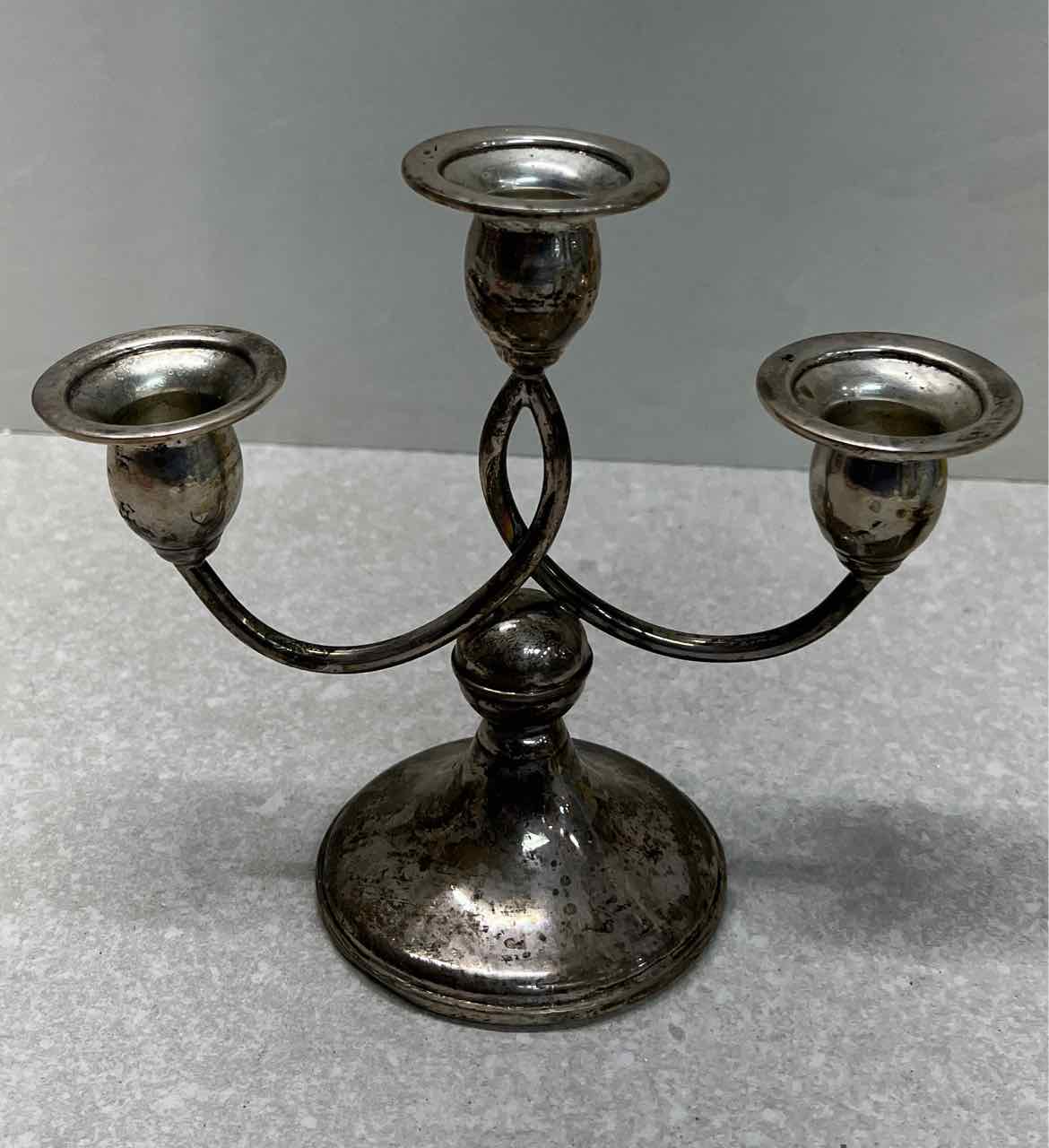 Sterling Candleholder