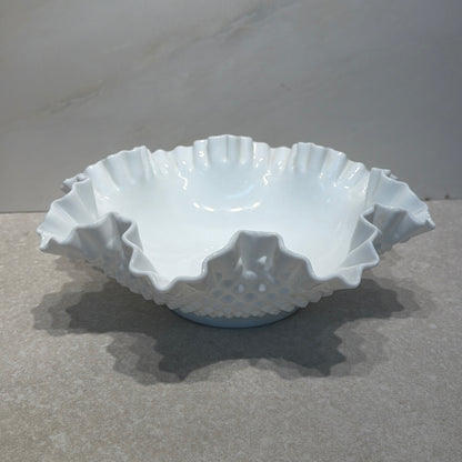 Fenton Milkglass Bowl