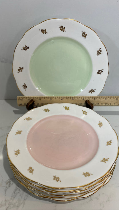 Set of 8 England Plates
