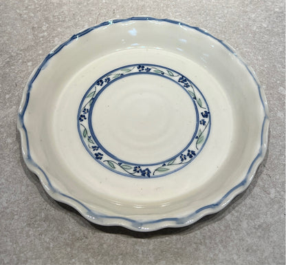 Signed Pie Plate