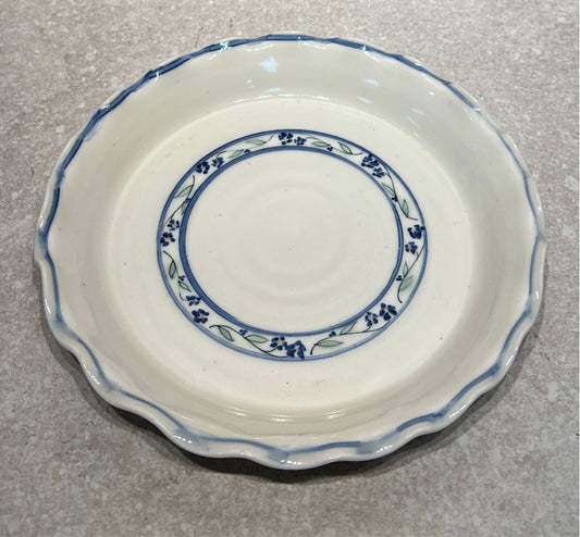 Signed Pie Plate
