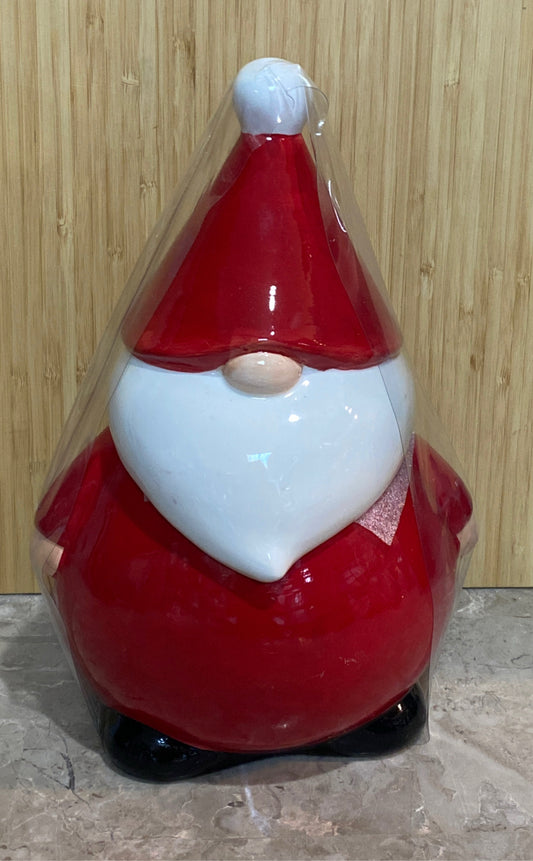 Covered Santa Jar
