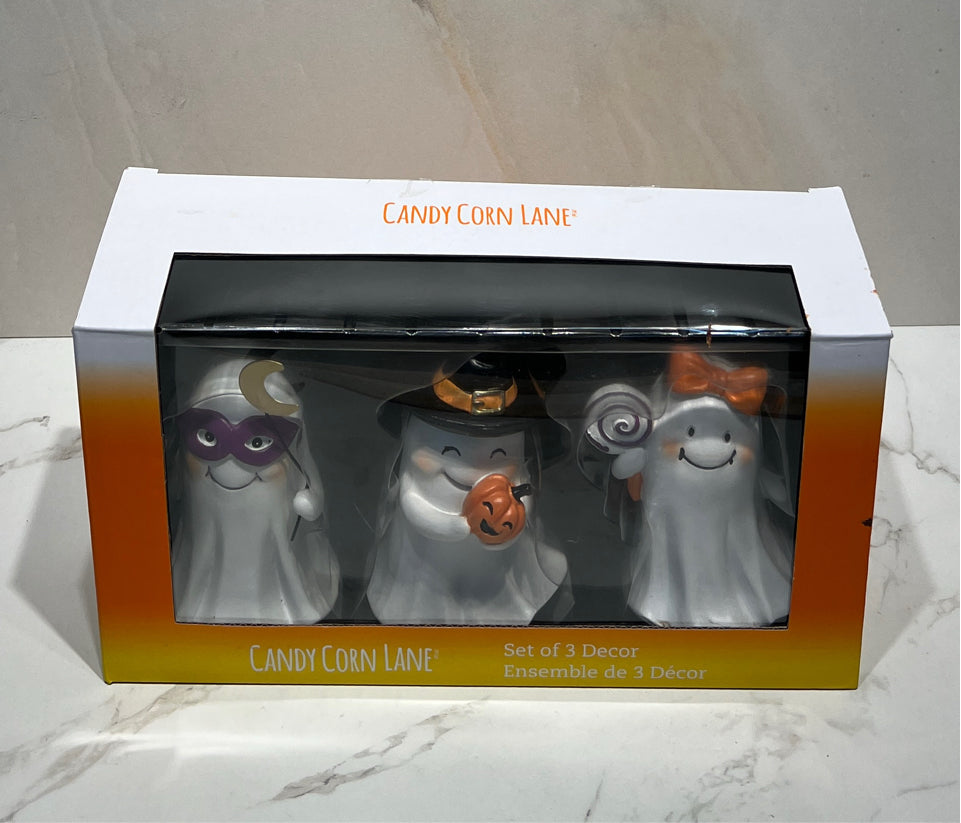 Set of 3 Candy Corn Lane