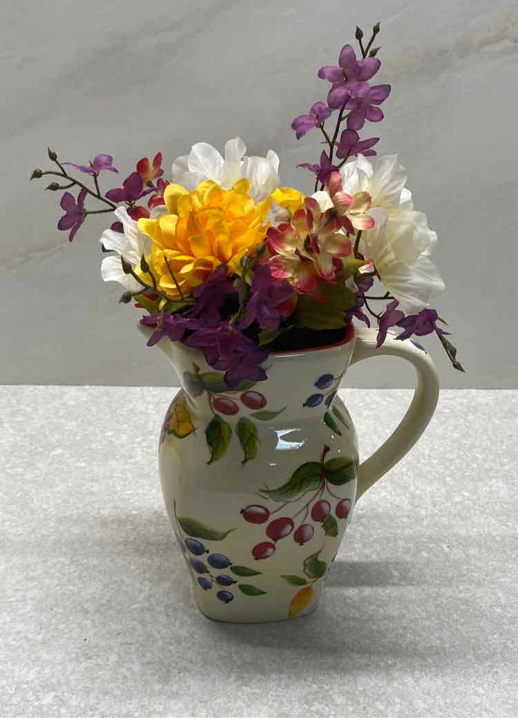 Pitcher with Flowers