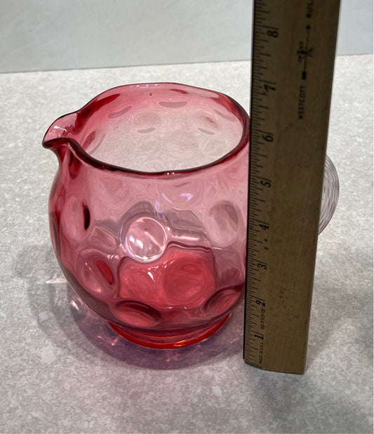 Cranberry Pitcher