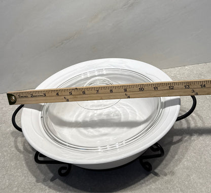 Covered Bowl with Carrier