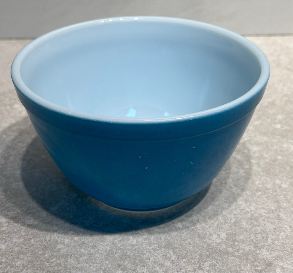 Blue Pyrex Bowl