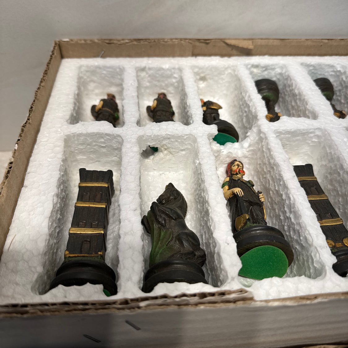 Romans Vs. Barbarians Chess Pieces