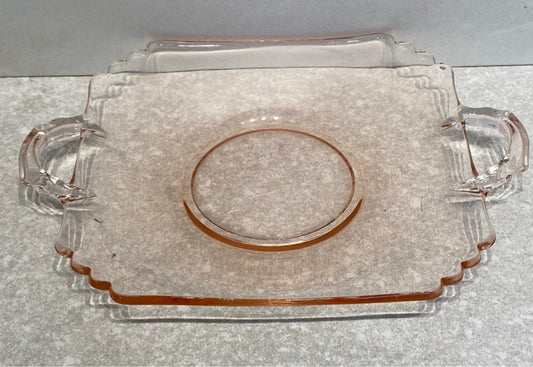 Pink Handled Tray