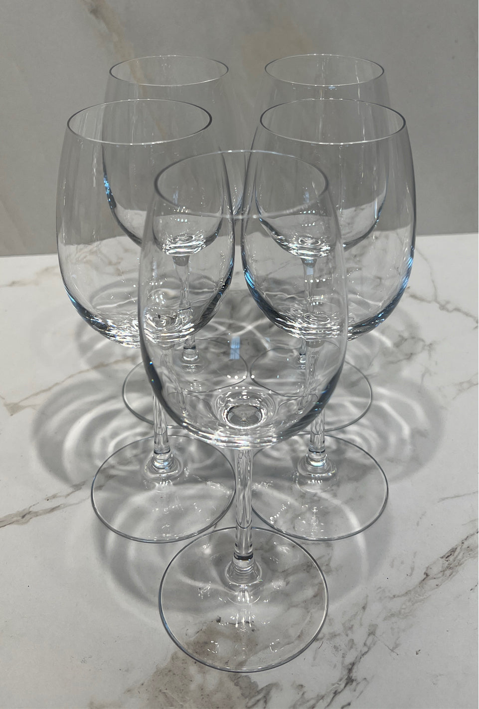 Set of 5 Wine Glasses