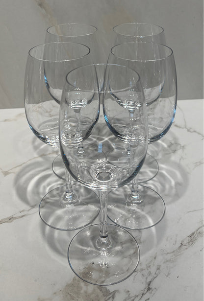Set of 5 Wine Glasses