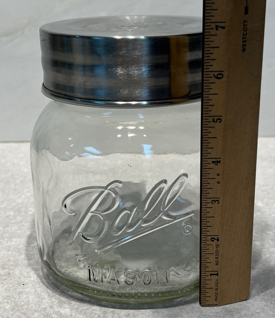 Covered Ball Jar