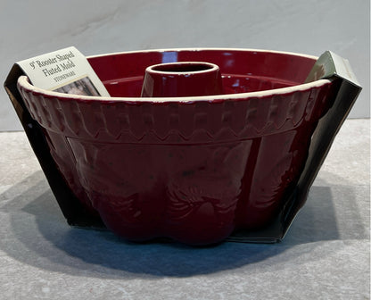 Rooster Shaped Fluted Mold