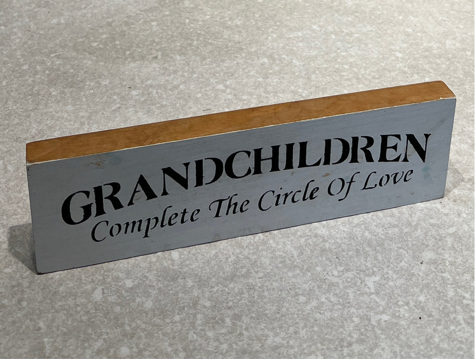 Grandchildren Sign