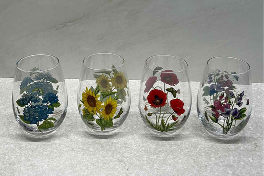 Set of 4 Portmeirion Glasses