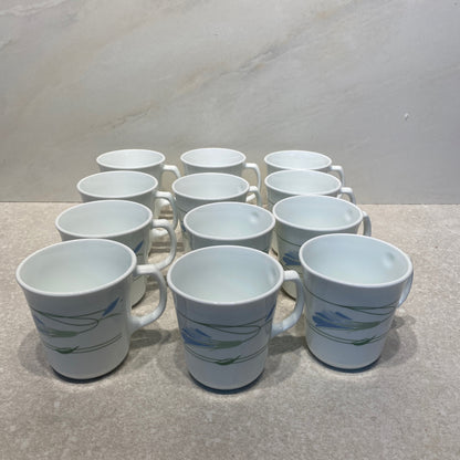 Set of 12 Corelle Mugs