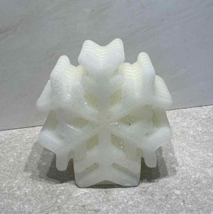 Snowflake Candle