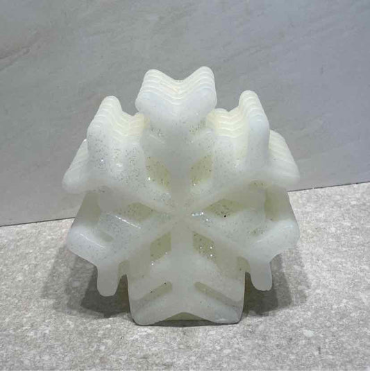 Snowflake Candle