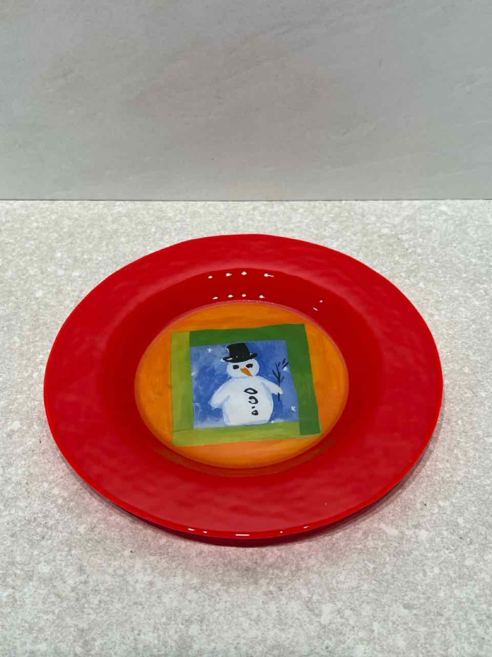 Snowman Dish