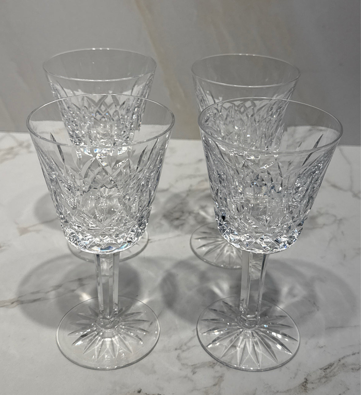 Set of 4 Waterford Glasses
