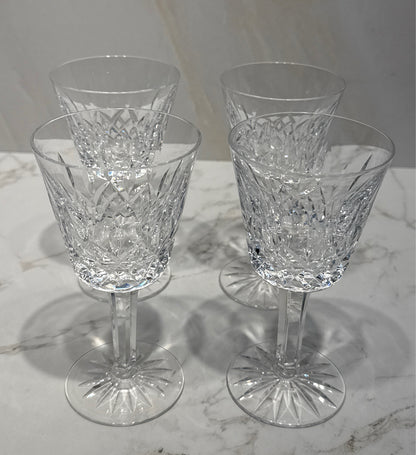 Set of 4 Waterford Glasses