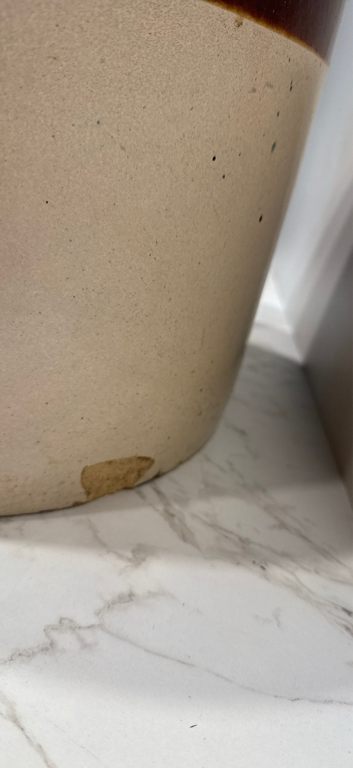 Crock #5 - as found