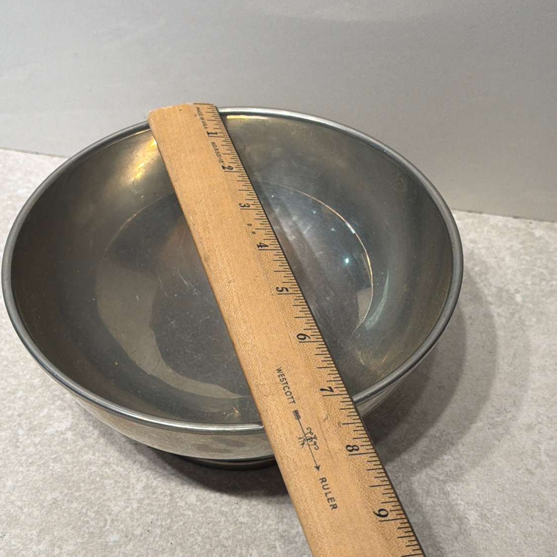 Steiff Pewter Bowl