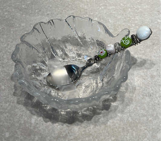 Blenko Bowl and Spoon