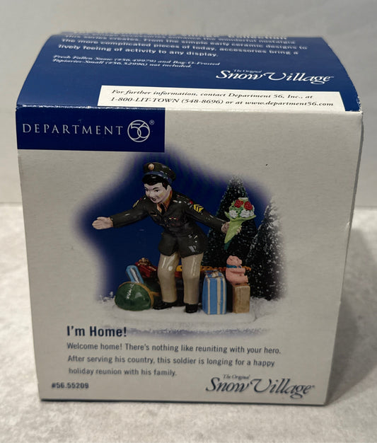 Dept. 56  I'm Home