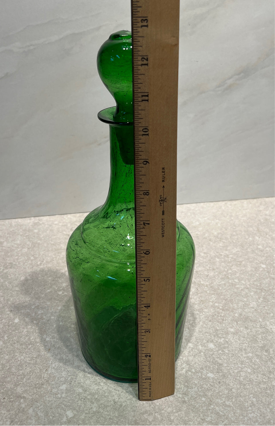 Green Coveed Bottle