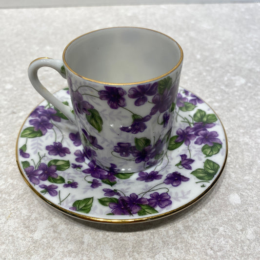 Lefton Cup And Saucer